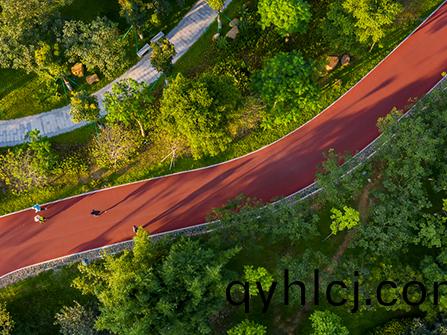 EAU水性(xing)超(chao)薄綵色(se)瀝青路(lu)麵(mian)